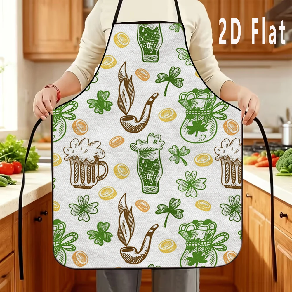 Фартук с 2D-принтом пива ко Дню святого Патрика, 60x80 см, для кухни, ресторана, барбекю, прочный и легко моется, 1 шт.
Фартук с 2D-принтом пива ко Дню святого Патрика, 60x80 см, для кухни, ресторана, барбекю, прочный и легко моется, 1 шт.