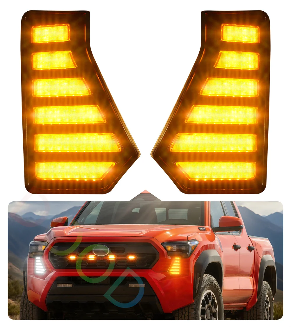 Указатели поворота Drl, подходят для Toyota Tacoma 2024 2025 2026, аксессуары для противотуманных фар дневного света
Указатели поворота Drl, подходят для Toyota Tacoma 2024 2025 2026, аксессуары для противотуманных фар дневного света