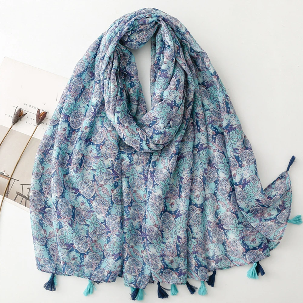 Floral Tassel Scarf Women Shawls Wraps Ladies Elegant Long Scarves Muslim Thin Hijab Bufanda Foulard Headscarfs 180*88Cm
Floral Tassel Scarf Women Shawls Wraps Ladies Elegant Long Scarves Muslim Thin Hijab Bufanda Foulard Headscarfs 180*88Cm