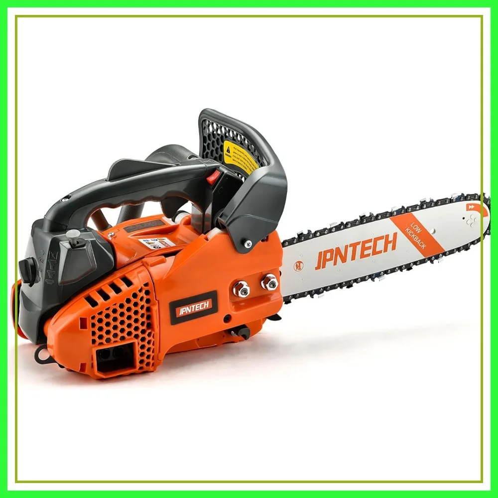 12 Inch Top Handle Gas Chainsaw 25.4CC 2-Cycle Handheld Cordless Petrol Portable Chain Saw for Tree Wood Cutting
12 Inch Top Handle Gas Chainsaw 25.4CC 2-Cycle Handheld Cordless Petrol Portable Chain Saw for Tree Wood Cutting