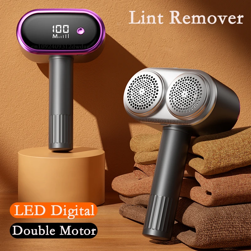 Clothes Lint Remover Electric Hair Ball Trimmer USB Lint Shaver With Double Blades High-Speed Clothes Pellet Fluff Remover
Clothes Lint Remover Electric Hair Ball Trimmer USB Lint Shaver With Double Blades High-Speed Clothes Pellet Fluff Remover