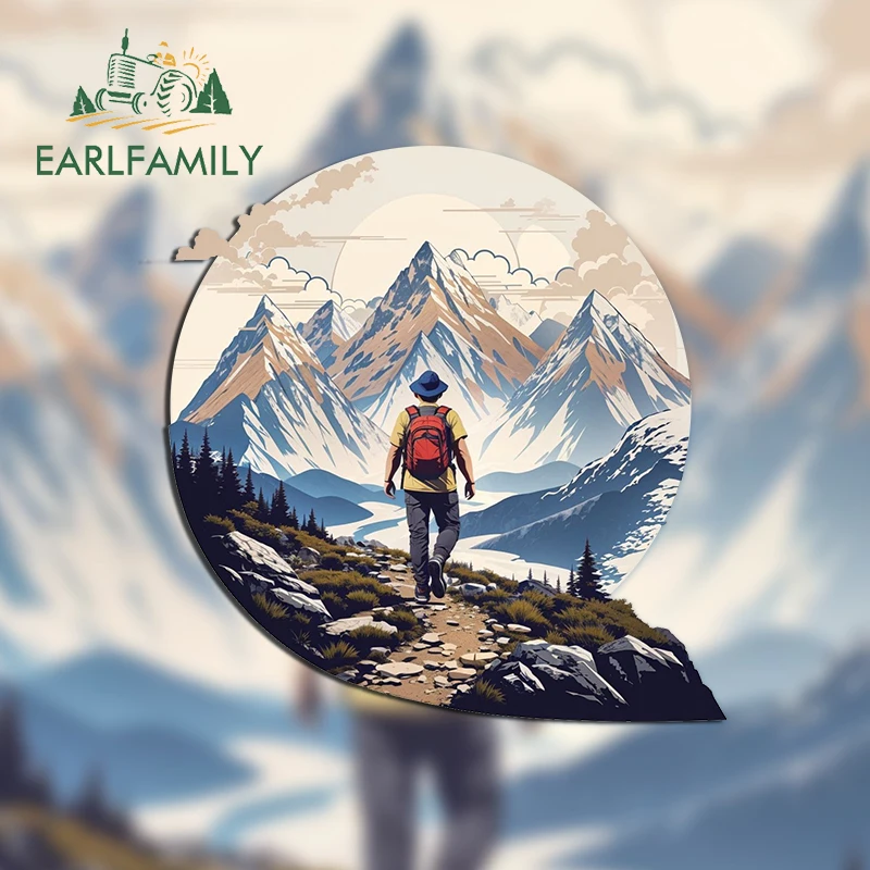 EARLFAMILY 13cm X 12.8cm for Mountains and Rivers Hike Adventure Car Stickers Waterproof Fashionable Decals Car Accessories
EARLFAMILY 13cm X 12.8cm for Mountains and Rivers Hike Adventure Car Stickers Waterproof Fashionable Decals Car Accessories