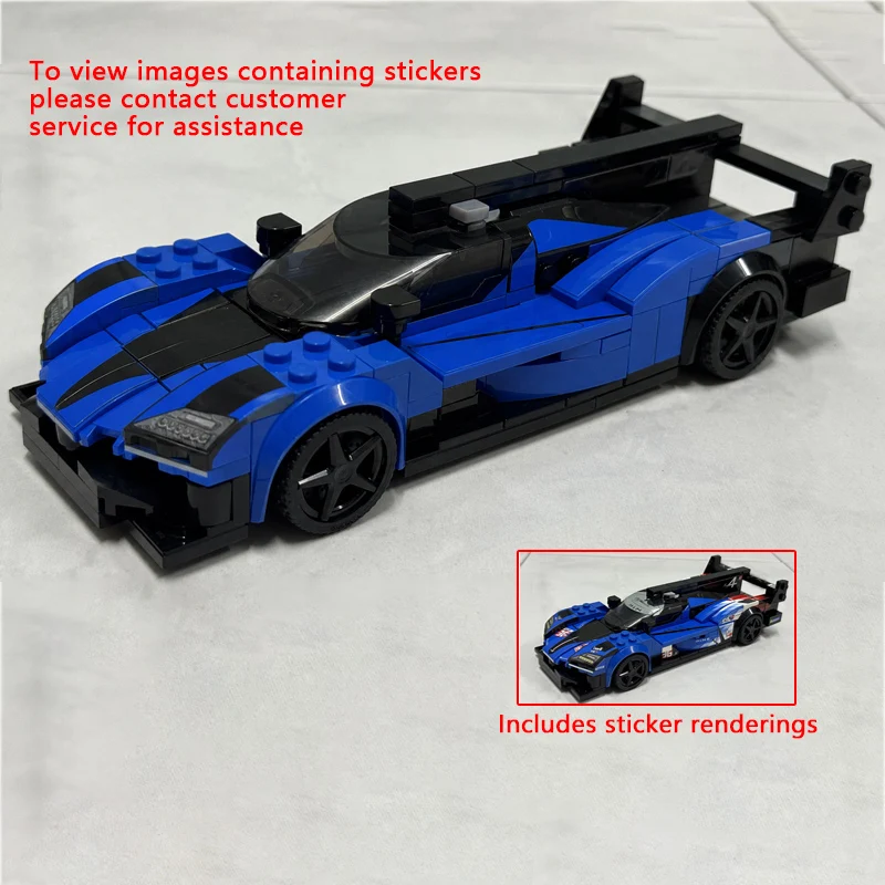 Speed Racing Car Model MOC Building Bricks A424 WEC IMSA Le Mans Modular Technology Children Holiday Gifts Assemble Toys Suit
Speed Racing Car Model MOC Building Bricks A424 WEC IMSA Le Mans Modular Technology Children Holiday Gifts Assemble Toys Suit