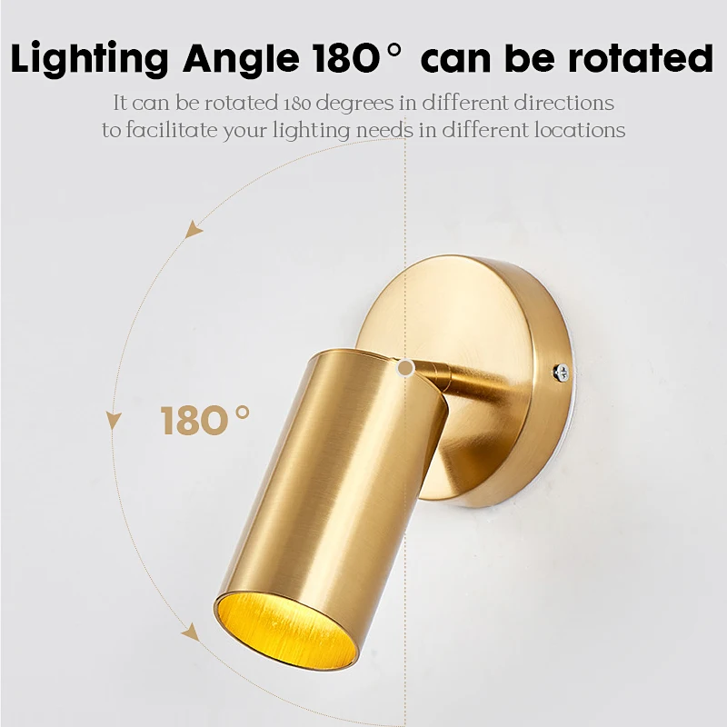 Long Ye LED Wall Light Spotlight Reading Light Bedside Lamp Modern Indoor Lighting LED Lights Adjustable Wall Lamps 5W HomeDecor
Long Ye LED Wall Light Spotlight Reading Light Bedside Lamp Modern Indoor Lighting LED Lights Adjustable Wall Lamps 5W HomeDecor