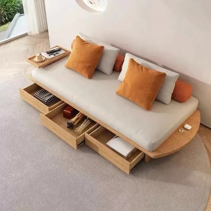 Living Room Small Apartment Drawer Storage Double Three-Seat Solid Wood Sofa Bed
Living Room Small Apartment Drawer Storage Double Three-Seat Solid Wood Sofa Bed