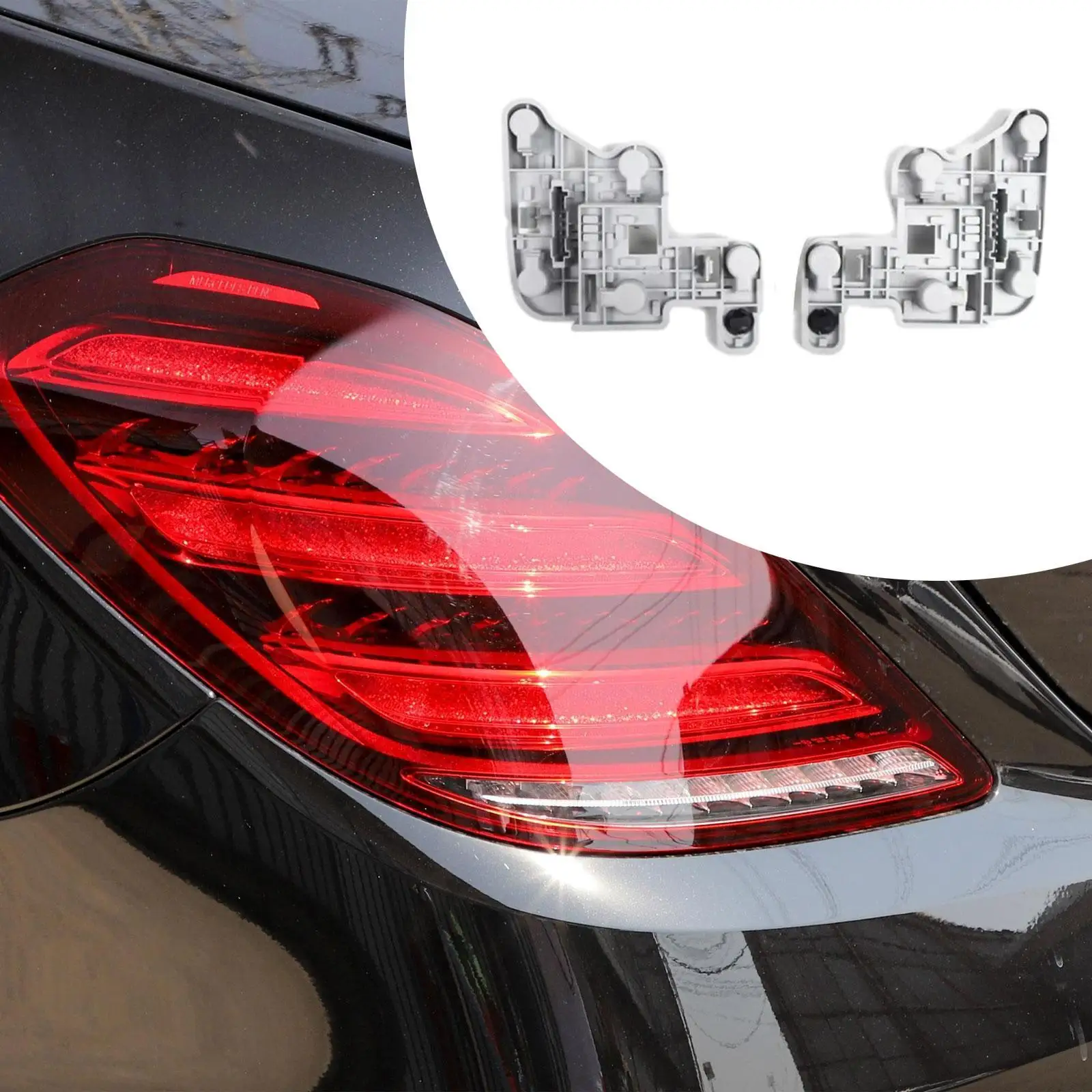2 Pieces Tail Light Circuit Board Bulb Lamp Holder Easy to Install A2048201600 for Mercedes Benz W204 C Class Saloon 07-10
2 Pieces Tail Light Circuit Board Bulb Lamp Holder Easy to Install A2048201600 for Mercedes Benz W204 C Class Saloon 07-10