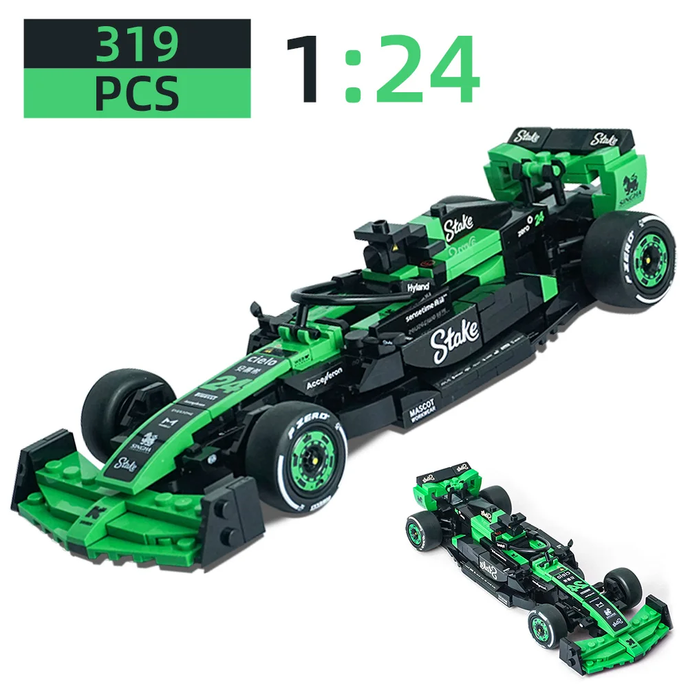 Sauber Team C44 Formula-1 F1 Технический автомобиль Гоночный автомобиль Спортивный автомобиль Строительные блоки 1:24 Супер гоночные кирпичи Игрушки Праздничные подарки
Sauber Team C44 Formula-1 F1 Технический автомобиль Гоночный автомобиль Спортивный автомобиль Строительные блоки 1:24 Супер гоночные кирпичи Игрушки Праздничные подарки