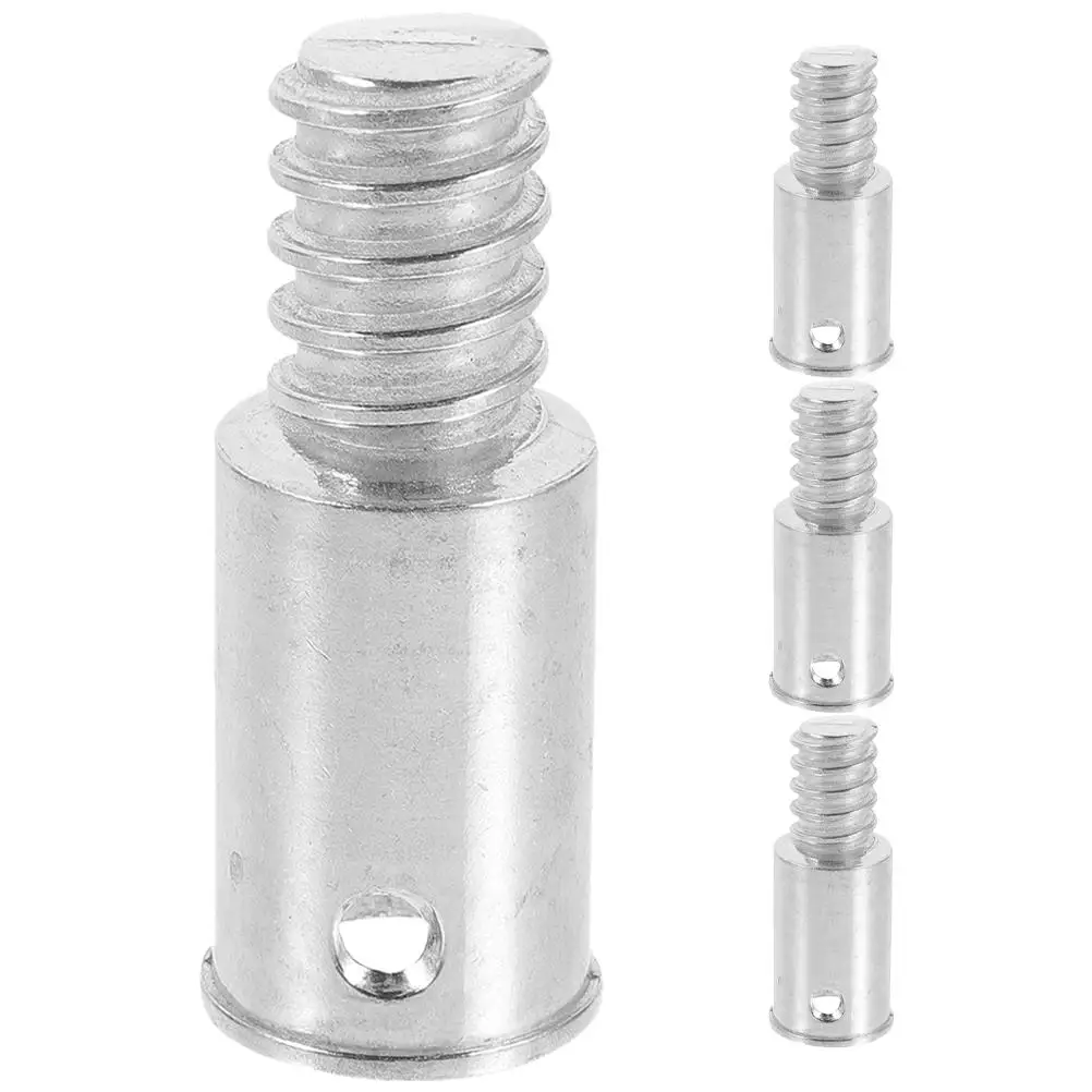 4 Pcs Threaded Connector Broom Handle Adapter Pole End American Style Stainless Steel Extension Replacement
4 Pcs Threaded Connector Broom Handle Adapter Pole End American Style Stainless Steel Extension Replacement
