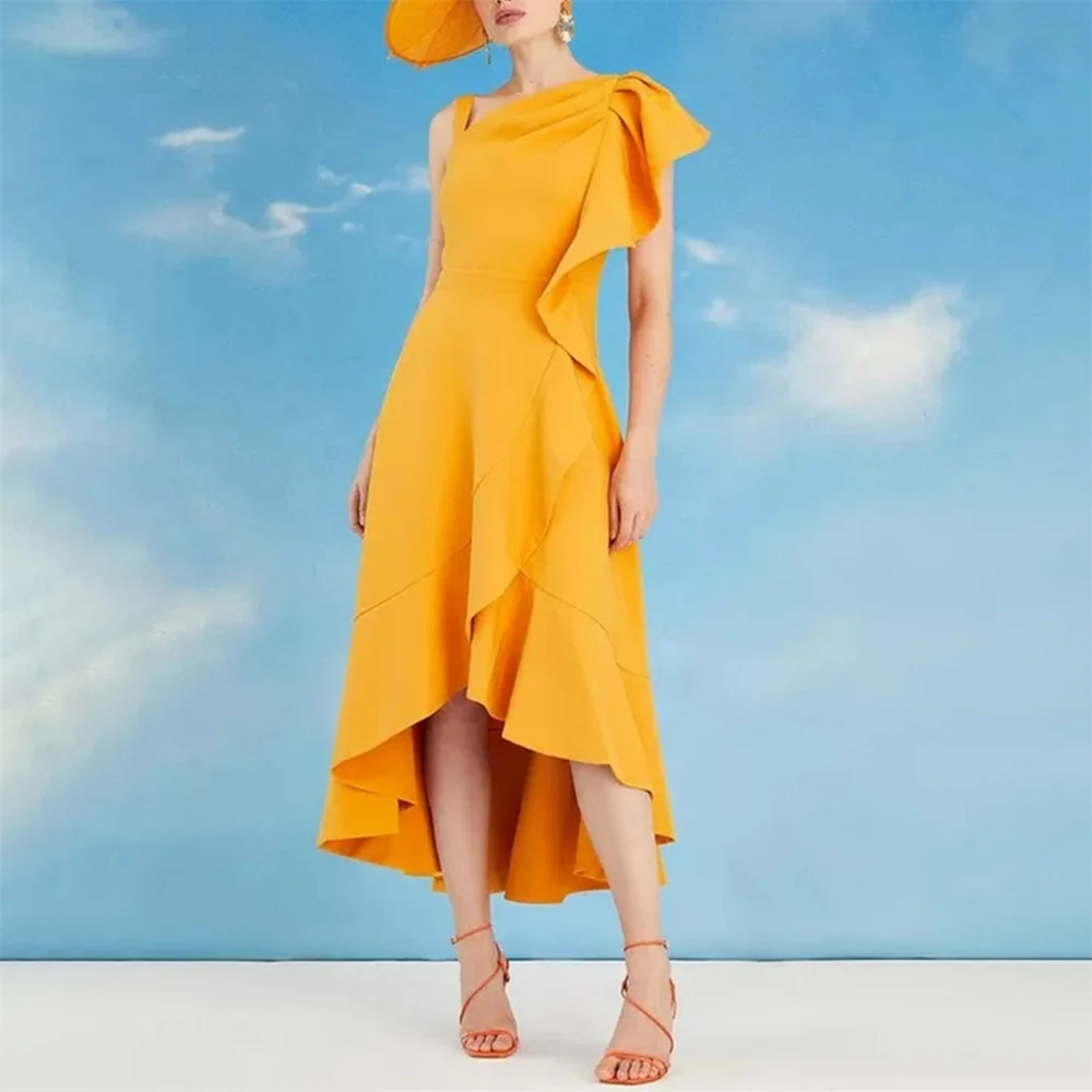 ROYET Elegant Pleat Long Vintage Spaghetti StrapSummer Style Classic Long Ball Woman Gown Tea Length Formal Luxury Evening Dress
ROYET Elegant Pleat Long Vintage Spaghetti StrapSummer Style Classic Long Ball Woman Gown Tea Length Formal Luxury Evening Dress