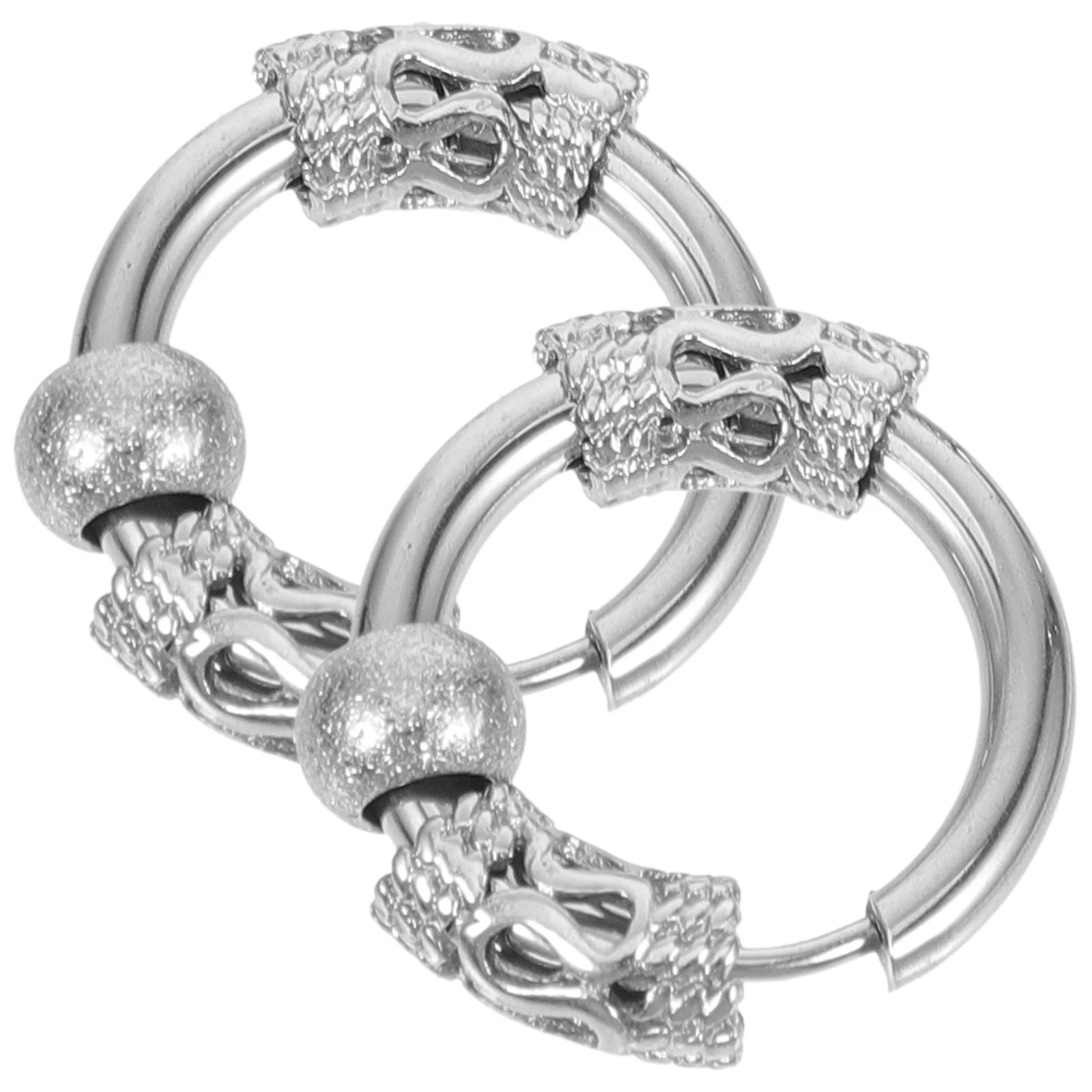 1Pair Dragon Pattern Hoop Earrings Vintage Huggie Earrings for Women Trendy Cartilage Hoops Daily Fashion Jewelry
1Pair Dragon Pattern Hoop Earrings Vintage Huggie Earrings for Women Trendy Cartilage Hoops Daily Fashion Jewelry