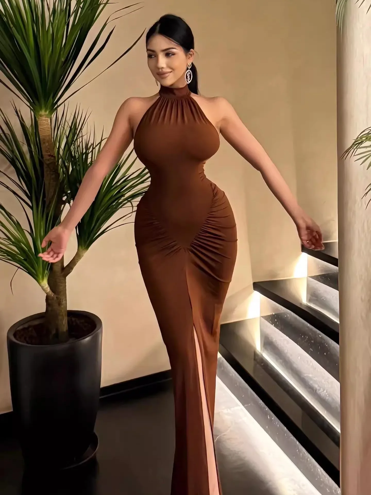 Юбка-обертка OUTFlT STUDIO Spicy Girl Sle Svel для женщин, плиссированная, с завышенной талией, с разрезом, удобная для повседневной носки
Юбка-обертка OUTFlT STUDIO Spicy Girl Sle Svel для женщин, плиссированная, с завышенной талией, с разрезом, удобная для повседневной носки