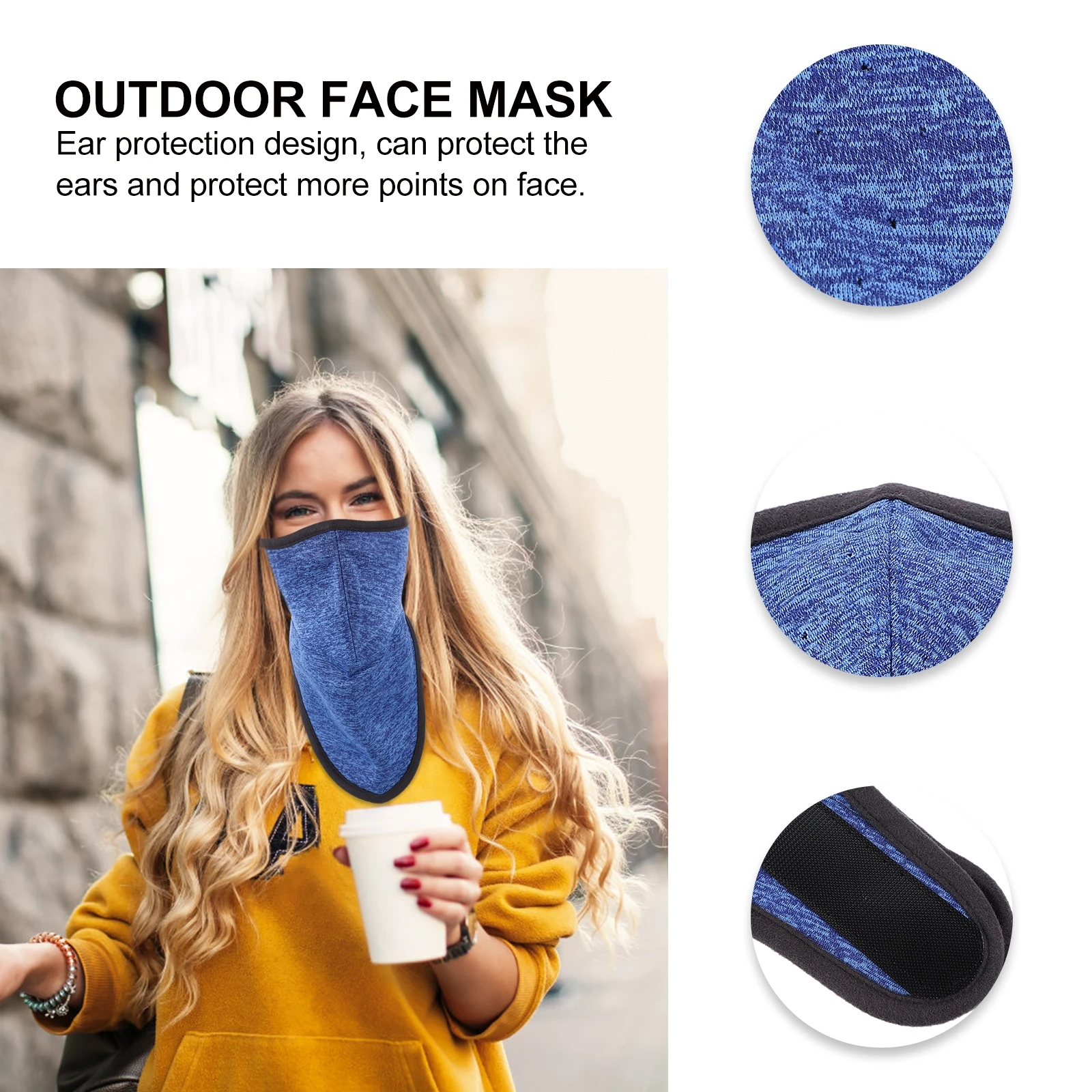 Cold Mask Cycling Face Cover Windproof Outdoor Warmer Neck Ear Protection Cutting Breathing Hole Comfortable Fits
Cold Mask Cycling Face Cover Windproof Outdoor Warmer Neck Ear Protection Cutting Breathing Hole Comfortable Fits