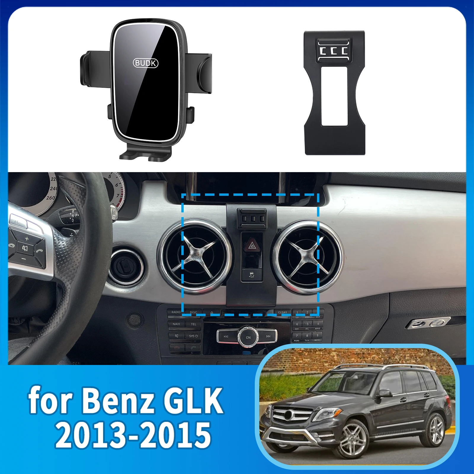 Car Mobile Phone Holder Accessories for Mercedes Benz GLK X204 2013 2014 2015 GPS Bracket Navigation Stand Auto
Car Mobile Phone Holder Accessories for Mercedes Benz GLK X204 2013 2014 2015 GPS Bracket Navigation Stand Auto