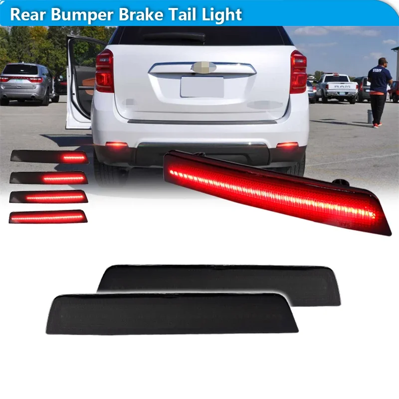 Для Chevrolet Equinox 2010-2017 автомобильный отражатель заднего бампера, задние/стоп-сигналы, красные светодиодные задние противотуманные фары с последовательным указателем поворота
Для Chevrolet Equinox 2010-2017 автомобильный отражатель заднего бампера, задние/стоп-сигналы, красные светодиодные задние противотуманные фары с последовательным указателем поворота
