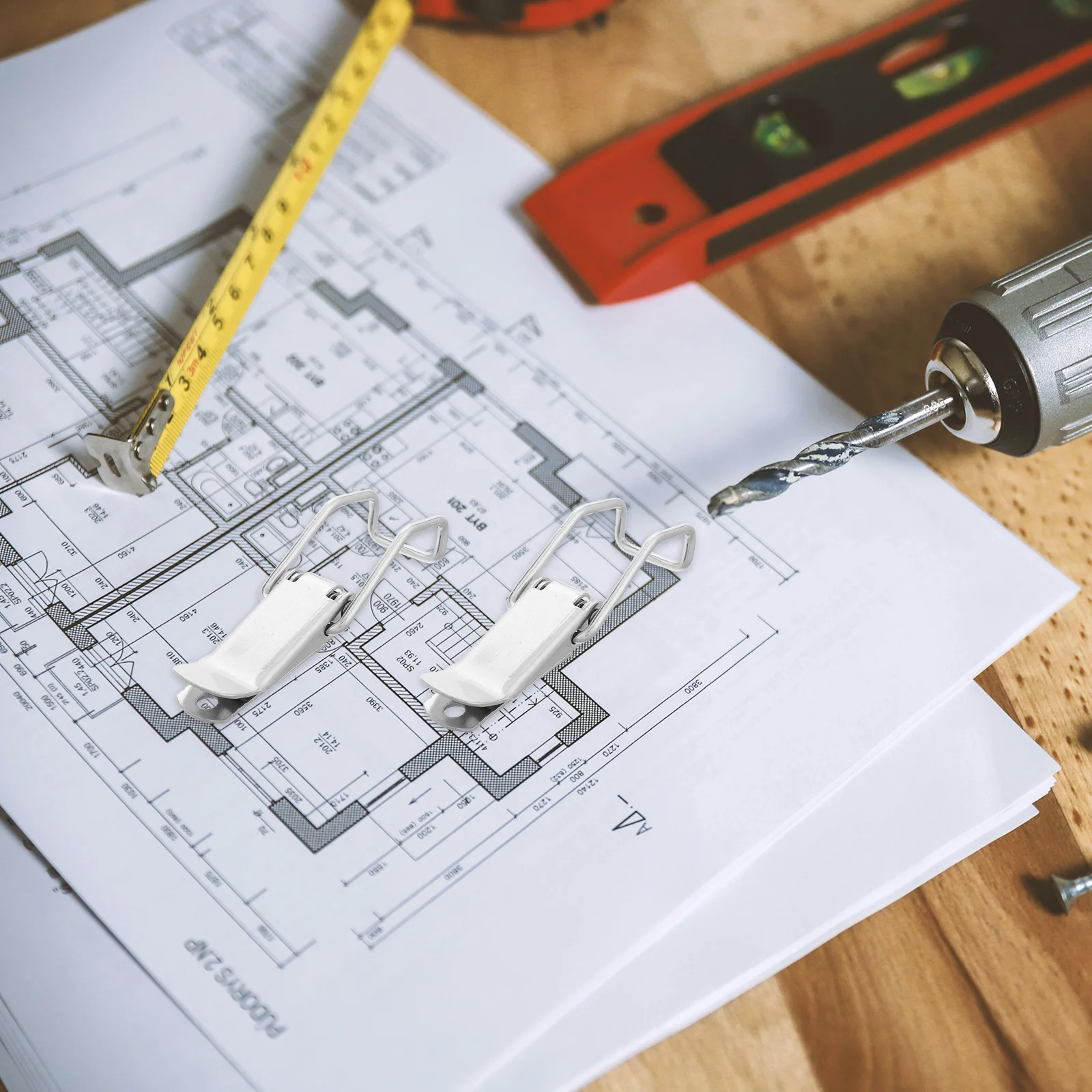 4Pcs Stainless Steel Latch Buckle Durable Spring Toggle Clamp Secure Adjustable for Toolboxes Industrial Use Silver
4Pcs Stainless Steel Latch Buckle Durable Spring Toggle Clamp Secure Adjustable for Toolboxes Industrial Use Silver