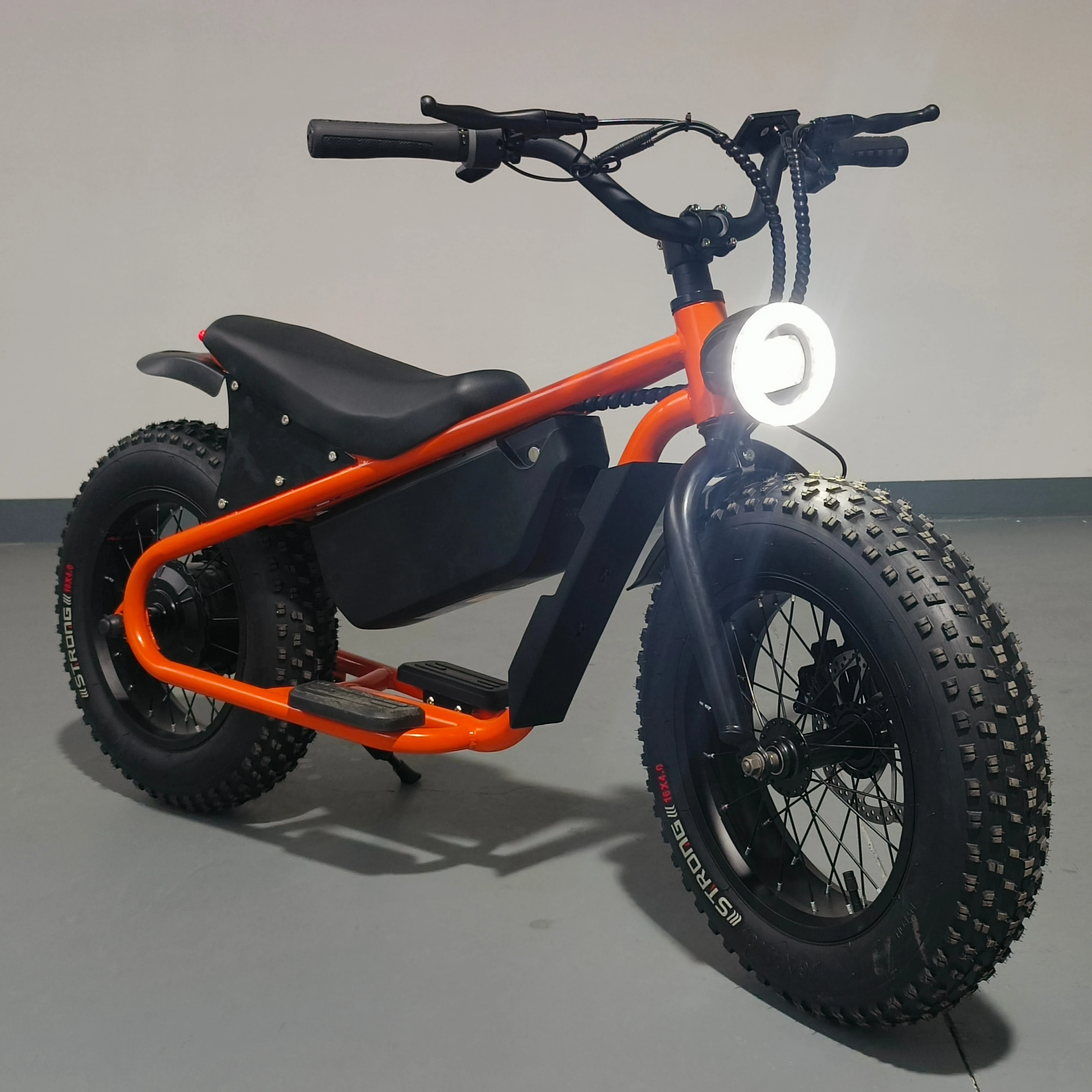 Dual Lithium Battery Kids Electric Aluminum Alloy 16 Inch Fat Tire 9 Speed Dirt Ebike Bafang Central Mid Drive E Bike 1000W 48V
Dual Lithium Battery Kids Electric Aluminum Alloy 16 Inch Fat Tire 9 Speed Dirt Ebike Bafang Central Mid Drive E Bike 1000W 48V