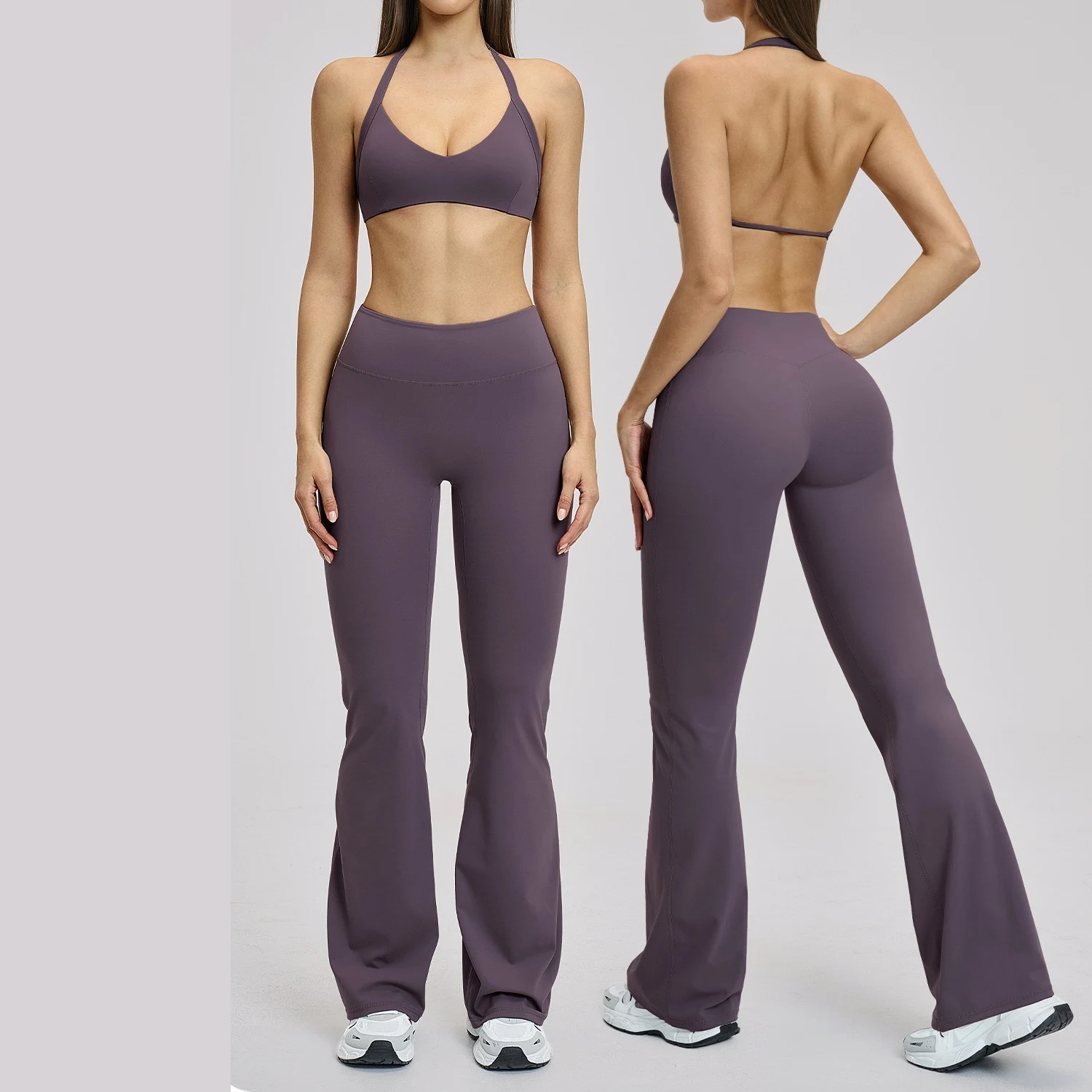 Спортивный костюм Ning yu Yoga Set для женщин, 2 предмета: топ-бра и леггинсы с высокой талией, для фитнеса, тренировок, бега, с эффектом push-up.
Спортивный костюм Ning yu Yoga Set для женщин, 2 предмета: топ-бра и леггинсы с высокой талией, для фитнеса, тренировок, бега, с эффектом push-up.