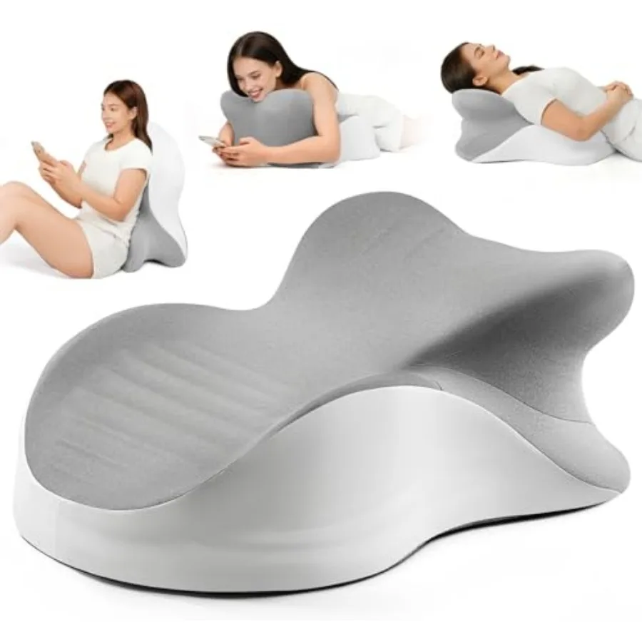 Memory Foam Ergonomic Wedge Pillow Reading Pillow for Bed Headboard Pillow Support for Back Pain Acid Reflux and Sitting Up Ide
Memory Foam Ergonomic Wedge Pillow Reading Pillow for Bed Headboard Pillow Support for Back Pain Acid Reflux and Sitting Up Ide