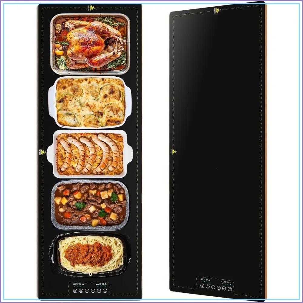 40x14 Inch Electric Warming Tray Adjustable Temp 100-260°F, Large Hot Plate for Buffet Party Restaurant
40x14 Inch Electric Warming Tray Adjustable Temp 100-260°F, Large Hot Plate for Buffet Party Restaurant