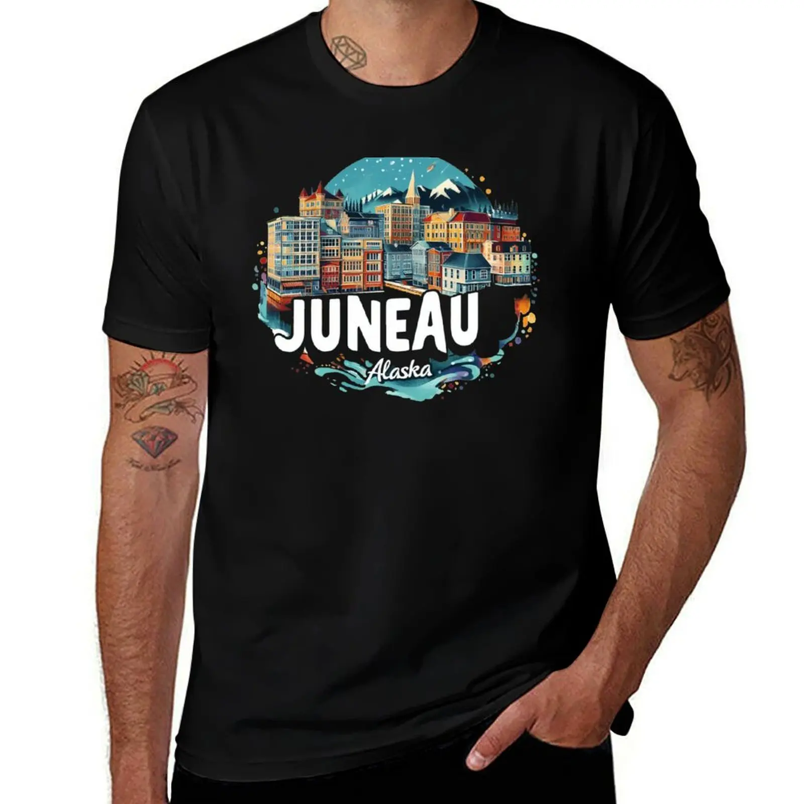 Juneau Alaska Watercolor Illustration T-Shirt shirts graphic tee funny shirt cotton quick drying t shirts for men cotton
Juneau Alaska Watercolor Illustration T-Shirt shirts graphic tee funny shirt cotton quick drying t shirts for men cotton
