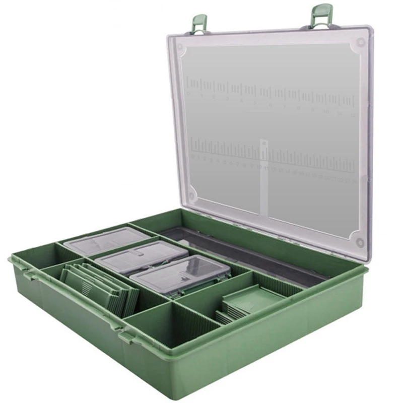 Fishing Tackle Boxes, Transparent Fish Tackle Storage With Adjustable Dividers, Waterproof Plastic Box Organizer
Fishing Tackle Boxes, Transparent Fish Tackle Storage With Adjustable Dividers, Waterproof Plastic Box Organizer