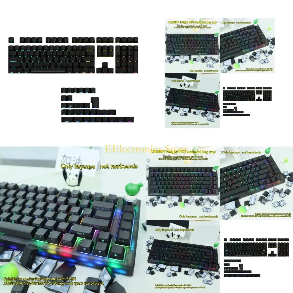 B03C Double Shot Keycap Set PBT Side Printed Design 140 Keys For 61 64 68 82 84 96 98 100 104 108 Mechanical Keyboards
B03C Double Shot Keycap Set PBT Side Printed Design 140 Keys For 61 64 68 82 84 96 98 100 104 108 Mechanical Keyboards