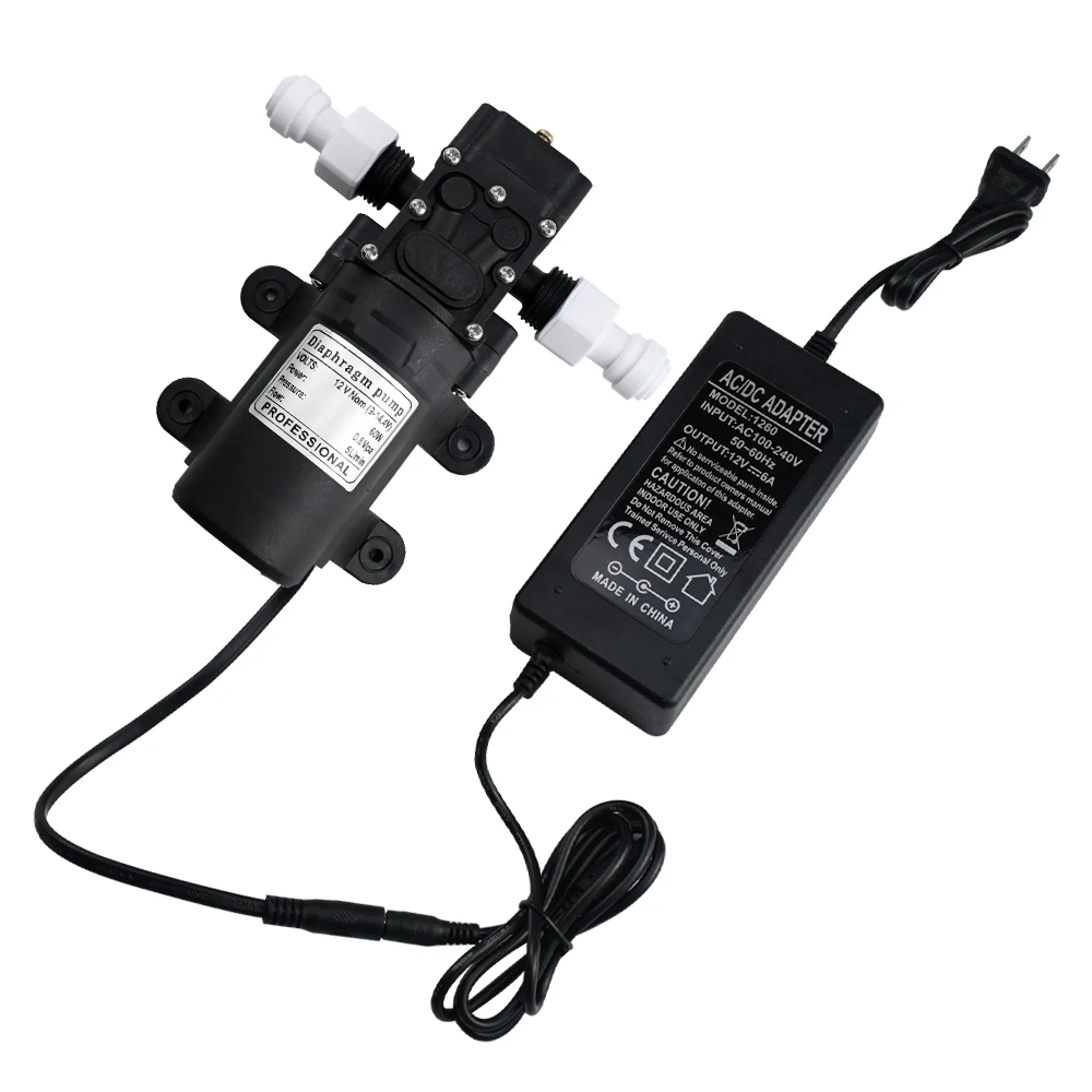 12V Micro Electric Diaphragm Pump For Garden Patio Outdoor Plants Watering Irrigation Misting Cooling
12V Micro Electric Diaphragm Pump For Garden Patio Outdoor Plants Watering Irrigation Misting Cooling