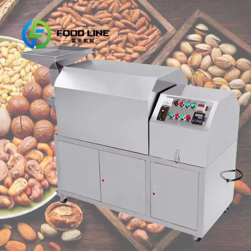 Roasting Machine Even Heat Circulation Structure For Peanut Melon Seed Walnut And Various Dry Fruit Uniform Stir Frying
Roasting Machine Even Heat Circulation Structure For Peanut Melon Seed Walnut And Various Dry Fruit Uniform Stir Frying