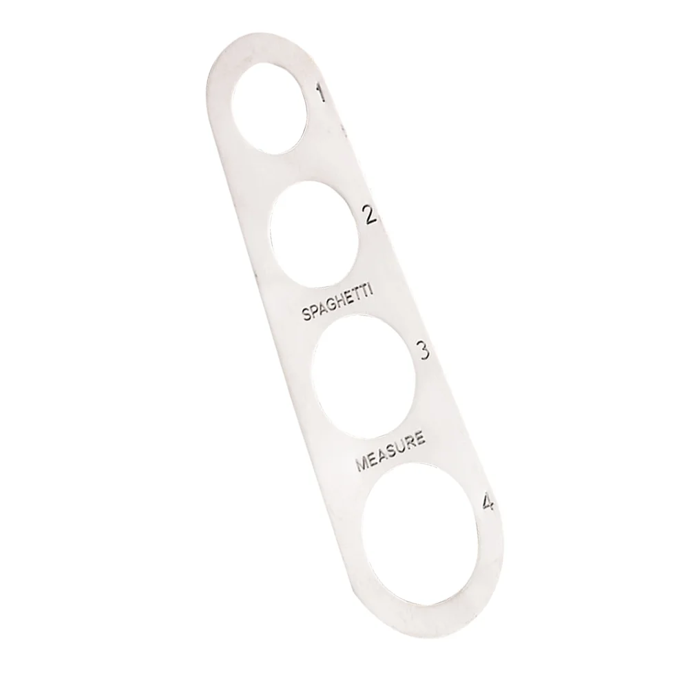 Noodle Measuring Ruler Spaghetti Pasta Tool Stainless Steel Kitchen Gadget Precise Portion Serving Size Cook Measure
Noodle Measuring Ruler Spaghetti Pasta Tool Stainless Steel Kitchen Gadget Precise Portion Serving Size Cook Measure