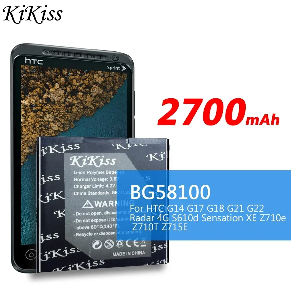 Прочный аккумулятор для мобильного телефона емкостью 2700 мАч для HTC G14, G17, и других моделей
Прочный аккумулятор для мобильного телефона емкостью 2700 мАч для HTC G14, G17, и других моделей