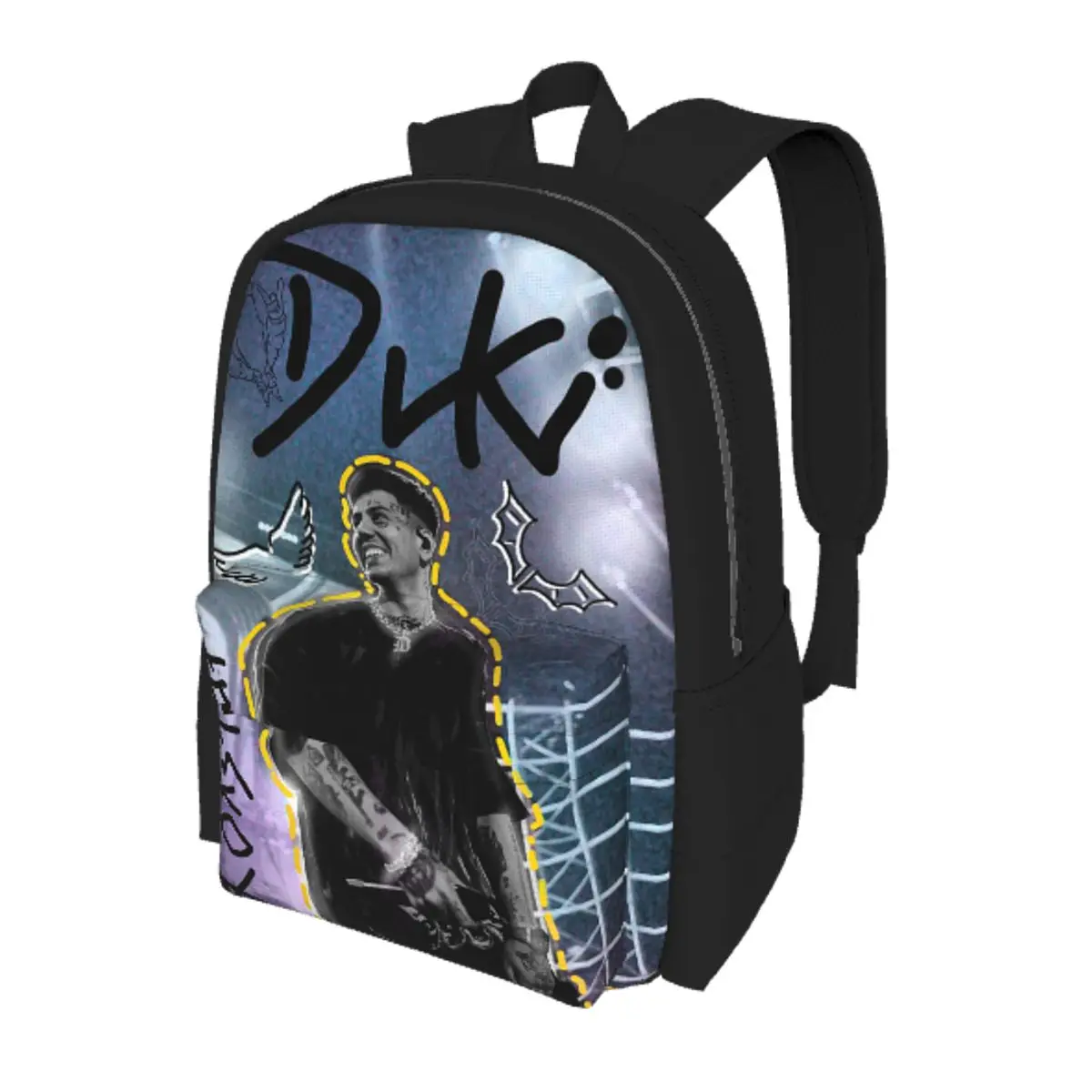 Duki Singer Rapper Accessories Student Backpack School Bag Hiking Travel Daypack for Boys Girls Bookbag Shoulder Bags
Duki Singer Rapper Accessories Student Backpack School Bag Hiking Travel Daypack for Boys Girls Bookbag Shoulder Bags