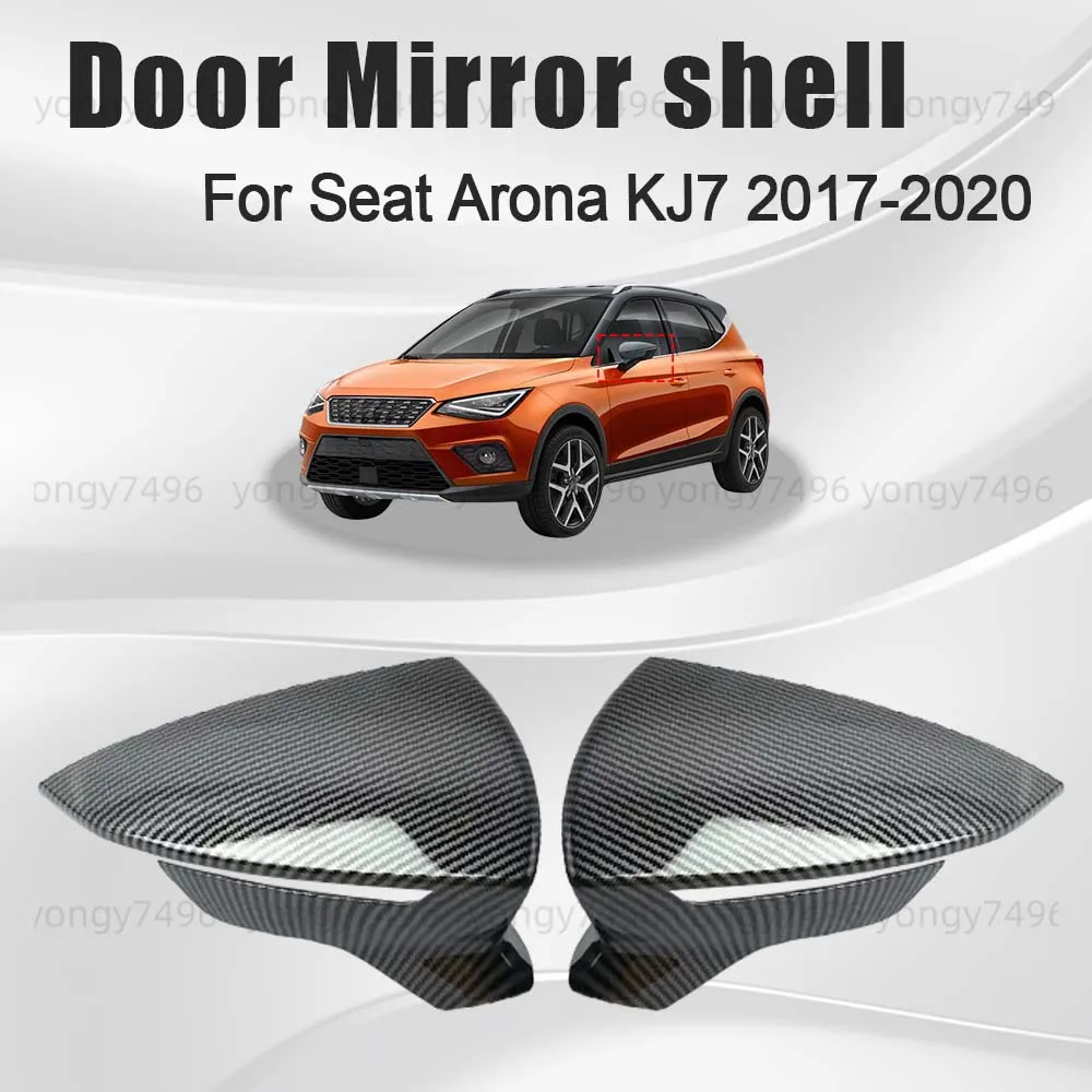 Protective Cover Carbon Fiber Glossy Black Door Mirror Shell For Seat Arona KJ7 2017 2018 2019 2020 Car Rearview Accessories
Protective Cover Carbon Fiber Glossy Black Door Mirror Shell For Seat Arona KJ7 2017 2018 2019 2020 Car Rearview Accessories