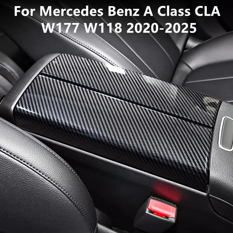For Mercedes Benz A Class CLA W177 W118 2020-2025 Car Armrest Box Panel Armrest Box Decorative Cover ABS plastic Carbon fiber
For Mercedes Benz A Class CLA W177 W118 2020-2025 Car Armrest Box Panel Armrest Box Decorative Cover ABS plastic Carbon fiber