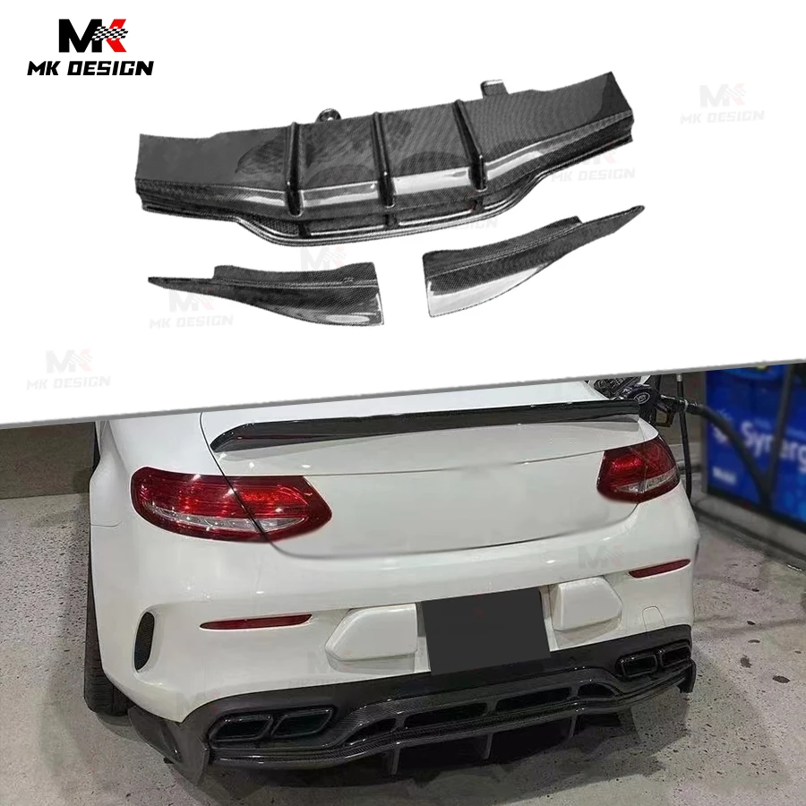 Carbon Fiber Rear Diffuser Bumper Lip Splitters for 2015-2018 Benz C Class W205 C63 Coupe 2 Doors Rear Diffuser Winglets
Carbon Fiber Rear Diffuser Bumper Lip Splitters for 2015-2018 Benz C Class W205 C63 Coupe 2 Doors Rear Diffuser Winglets