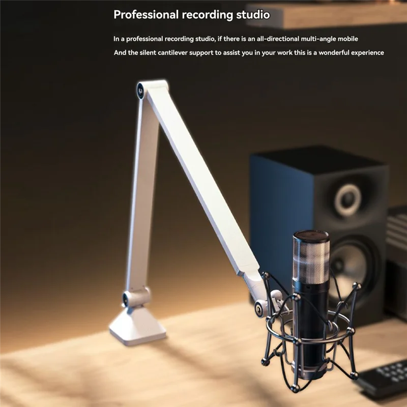 A17Z Foldable Mic Suspension Arm 360° Rotatable Microphone Boom Arm Microphone Stand White
A17Z Foldable Mic Suspension Arm 360° Rotatable Microphone Boom Arm Microphone Stand White