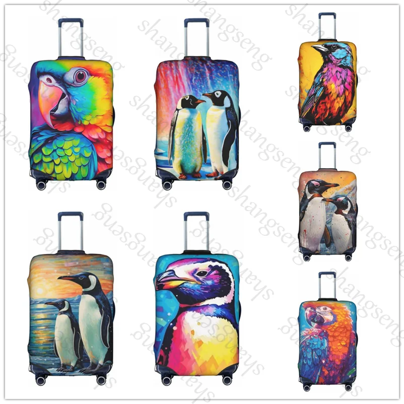 Thick Elastic Luggage Protective Cover Zipper Suit For 18-32 inch Bag Suitcase Covers Travel Penguin Nature Anima Parrot
Thick Elastic Luggage Protective Cover Zipper Suit For 18-32 inch Bag Suitcase Covers Travel Penguin Nature Anima Parrot