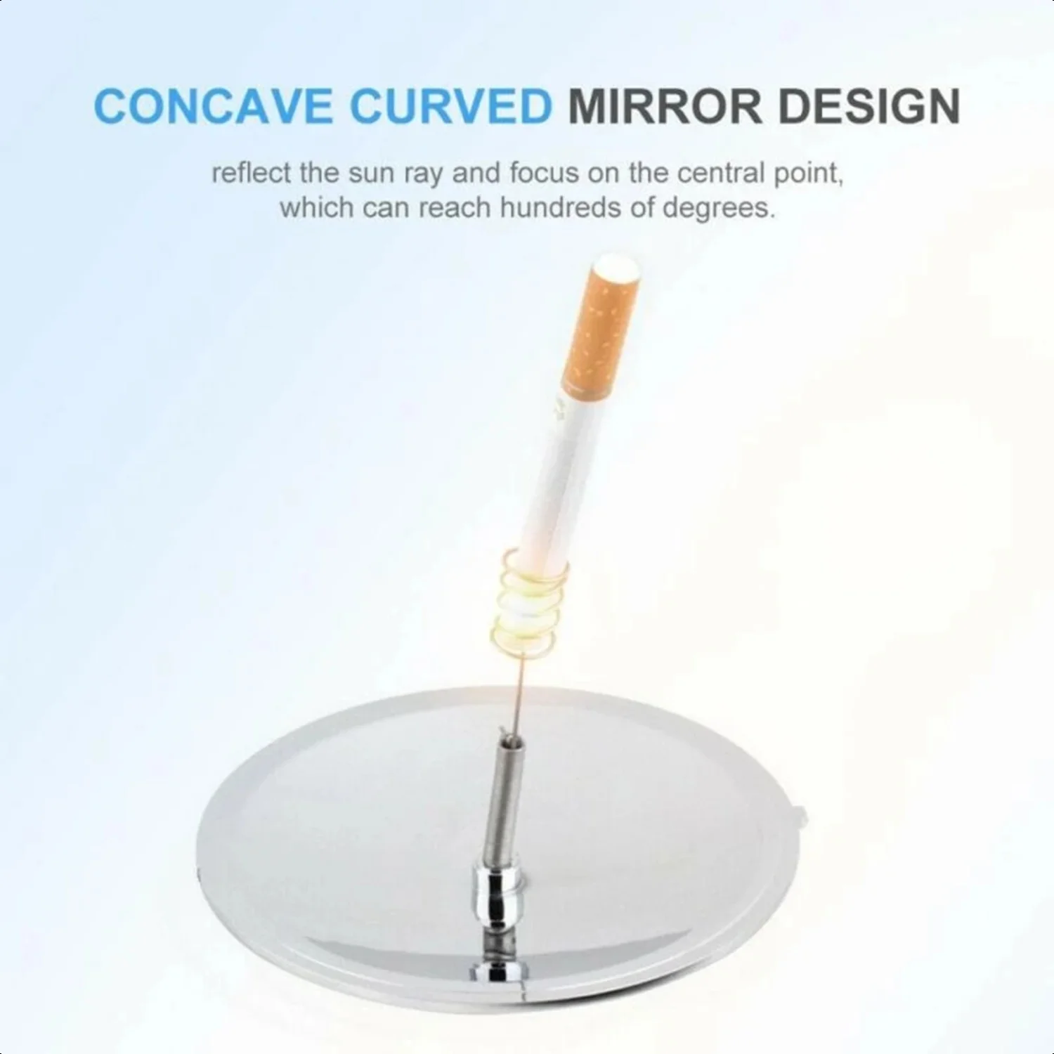 2Pcs Camping Solar Spark Lighter Fire Starter Sun Focusing Mirror Light Cigarette Emergency Survival Kit Outdoor Survival Tool
2Pcs Camping Solar Spark Lighter Fire Starter Sun Focusing Mirror Light Cigarette Emergency Survival Kit Outdoor Survival Tool