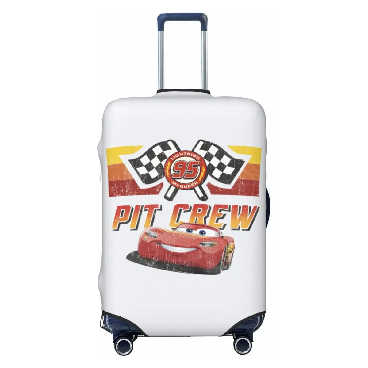 Custom Lightning McQueen Pit Crew Luggage Cover Protector Fashion Travel Suitcase Covers for 18-32 Inch
Custom Lightning McQueen Pit Crew Luggage Cover Protector Fashion Travel Suitcase Covers for 18-32 Inch