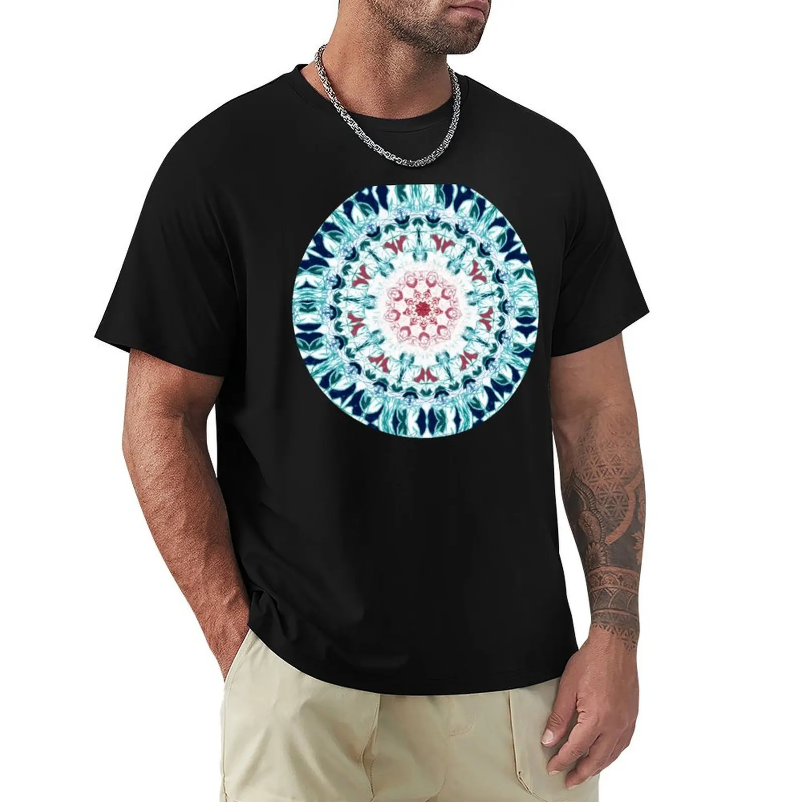 Blush & Blue Mandala T-Shirt Breathable Workout Short Sleeve Top
Blush & Blue Mandala T-Shirt Breathable Workout Short Sleeve Top