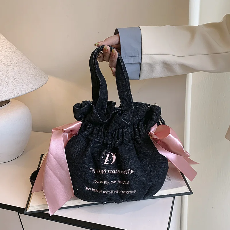 2025 Cherry Blossom Drawstring Bucket Bag - Cute Bow Shoulder Purse for Girls, Spacious Canvas Tote with Ribbon Handle
2025 Cherry Blossom Drawstring Bucket Bag - Cute Bow Shoulder Purse for Girls, Spacious Canvas Tote with Ribbon Handle