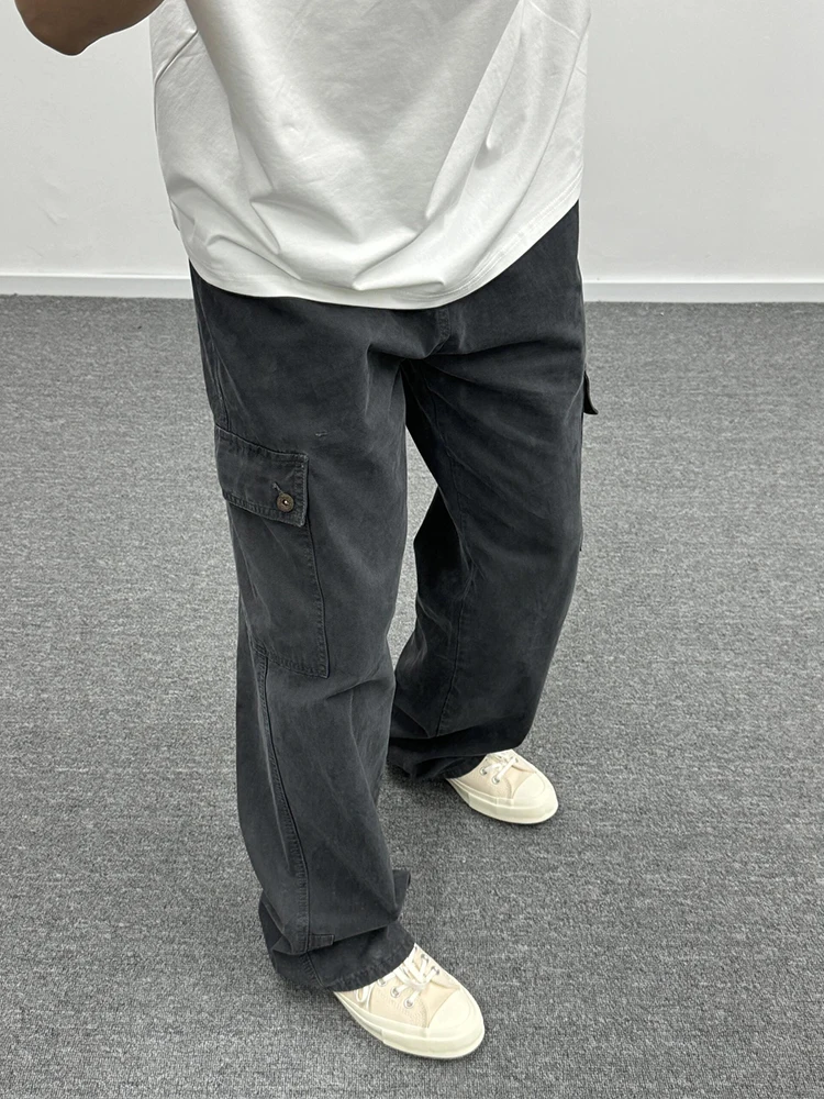 Ey Спецодежда Sle Свободные мужские джинсы с кетами Американские повседневные прямые брюки в стиле ретро в стиле хип-хоп для подростков
Ey Спецодежда Sle Свободные мужские джинсы с кетами Американские повседневные прямые брюки в стиле ретро в стиле хип-хоп для подростков