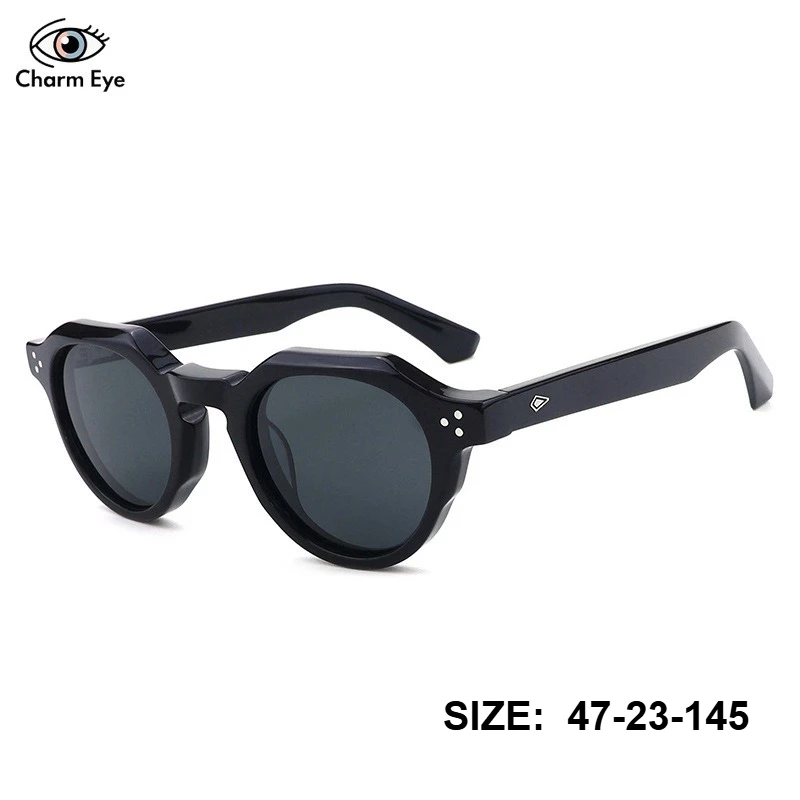 Classic Men Luxury Black Thick Frame Circular Sunglasses Fashion Personalized Sun Shading UV Resistant Acetate Glasses for Women
Classic Men Luxury Black Thick Frame Circular Sunglasses Fashion Personalized Sun Shading UV Resistant Acetate Glasses for Women