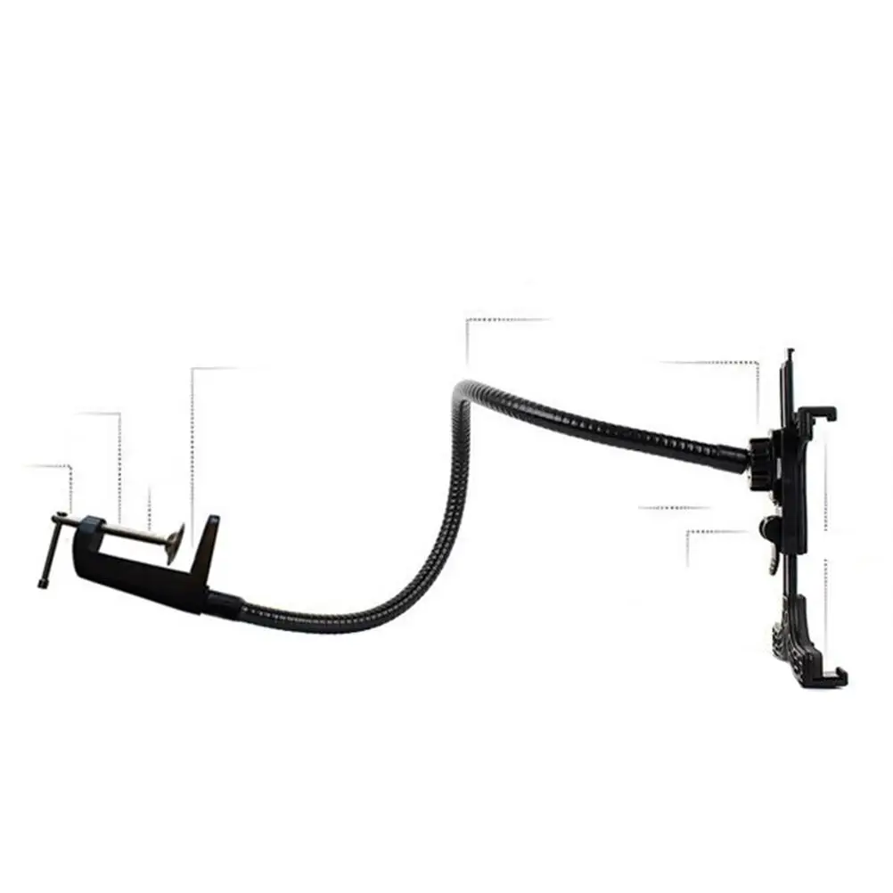 Clamp Mount Tablet Stand Table Holder 360 Degree Rotating Gooseneck Swivel Universal Lazy Holder for Tablet PC from 5 to 11 Inch
Clamp Mount Tablet Stand Table Holder 360 Degree Rotating Gooseneck Swivel Universal Lazy Holder for Tablet PC from 5 to 11 Inch