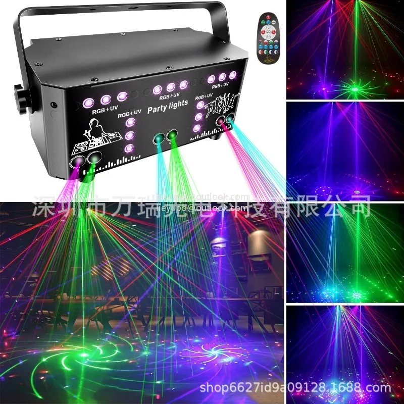 Christmas Decorations Led Disco Party Christmas Light 15 Eyes Update 21 Eyes Laser Lights for DJ Led Lamp Home Party Lighting
Christmas Decorations Led Disco Party Christmas Light 15 Eyes Update 21 Eyes Laser Lights for DJ Led Lamp Home Party Lighting