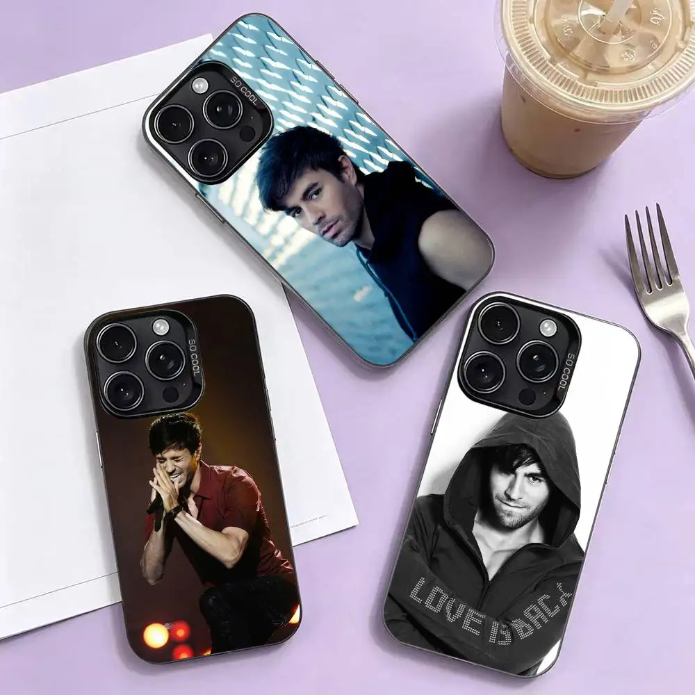 e-Enrique Iglesias Spainish Singer Phone Case For iPhone 17,16,15,14,13,12Plus,Pro Max,XS,Colorful Silver Phone case Funda Cover
e-Enrique Iglesias Spainish Singer Phone Case For iPhone 17,16,15,14,13,12Plus,Pro Max,XS,Colorful Silver Phone case Funda Cover