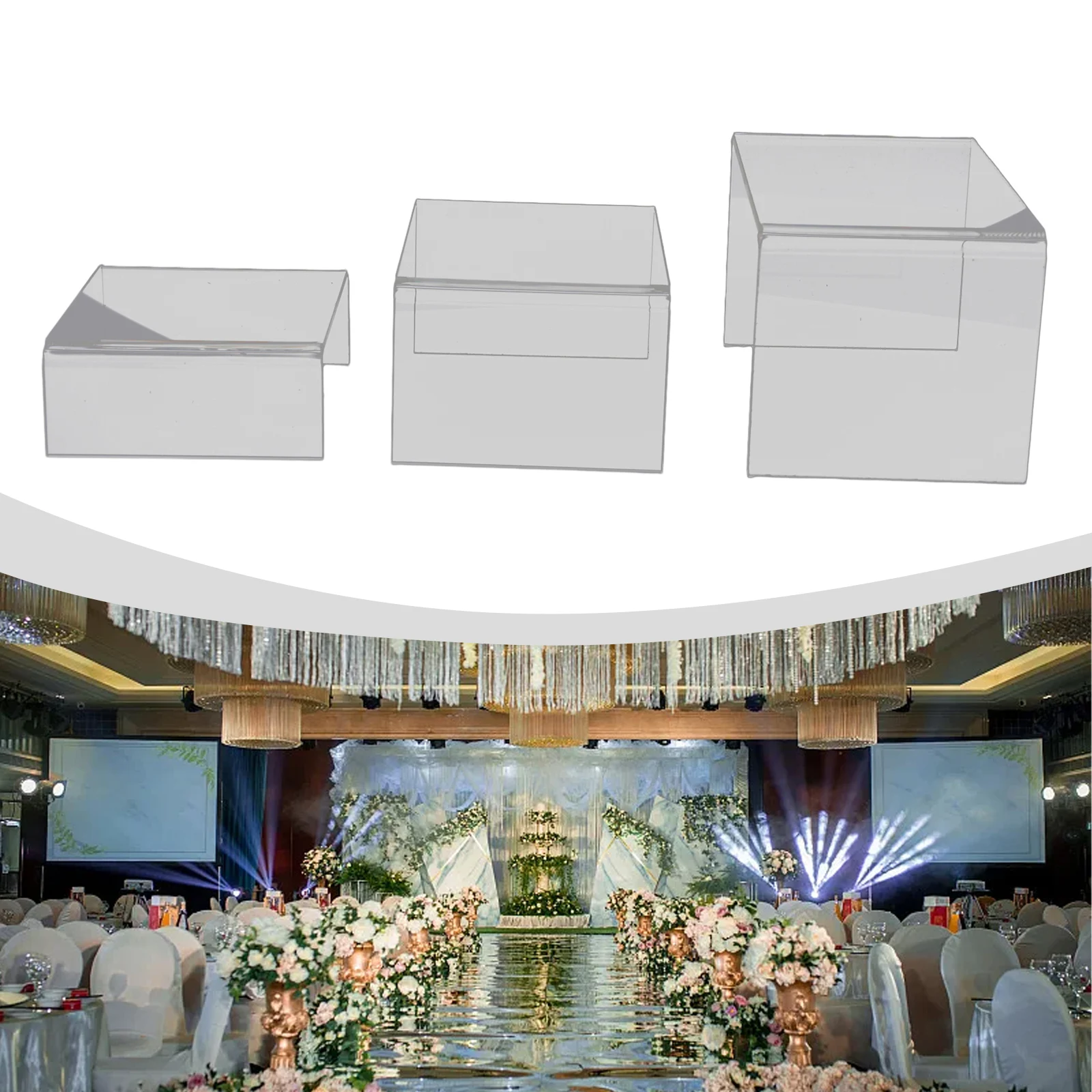 3pcs/set Display Stands For Stores To Display Books Jewelry Or Makeup Products Cosmetic Rack Trapezoidal Home Decor Supplies
3pcs/set Display Stands For Stores To Display Books Jewelry Or Makeup Products Cosmetic Rack Trapezoidal Home Decor Supplies