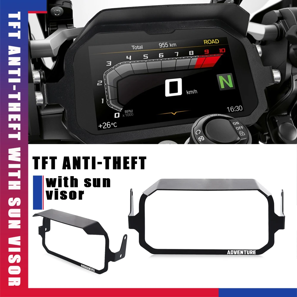 For BMW R1250GS Adventure R 1200 GS ADV R1200GS LC R1250 HP Instrument Protector Cover TFT Anti Theft Protection With Sun Visor
For BMW R1250GS Adventure R 1200 GS ADV R1200GS LC R1250 HP Instrument Protector Cover TFT Anti Theft Protection With Sun Visor