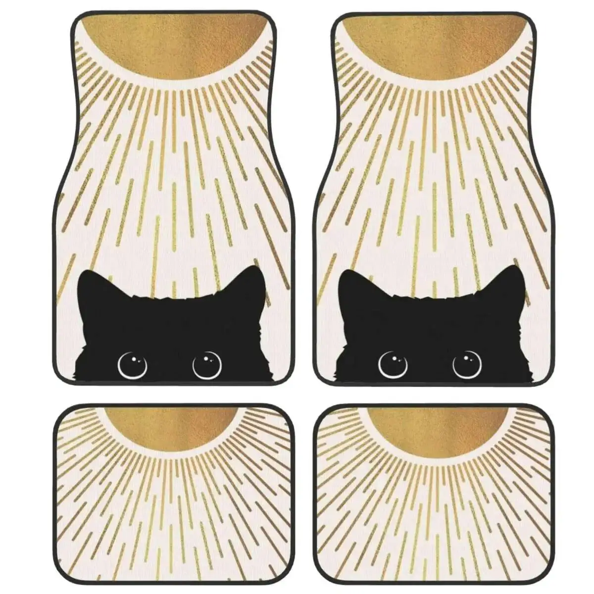 Solar Boho & the Night’s Guardian Car Floor Mats,Midnight Black Cat Vehicle Front Rear Carpets Mats ,Car Accessories for Truck
Solar Boho & the Night’s Guardian Car Floor Mats,Midnight Black Cat Vehicle Front Rear Carpets Mats ,Car Accessories for Truck