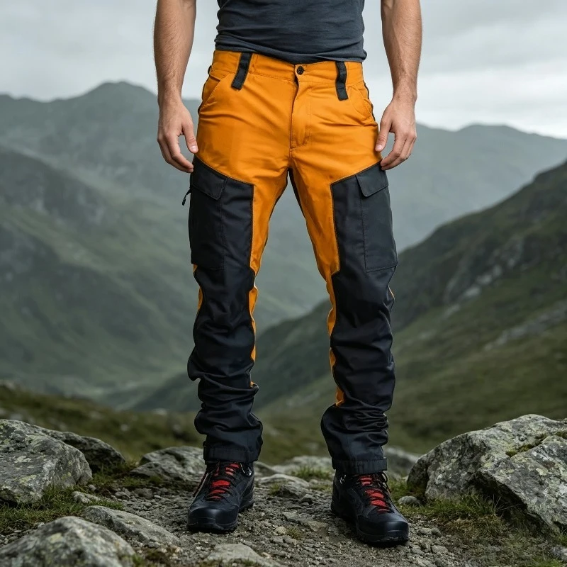 Men's Multi Pocket Work Pants Slim Fit Outdoor Sports Outdoor Pants Color Blocked Work Pants
Men's Multi Pocket Work Pants Slim Fit Outdoor Sports Outdoor Pants Color Blocked Work Pants