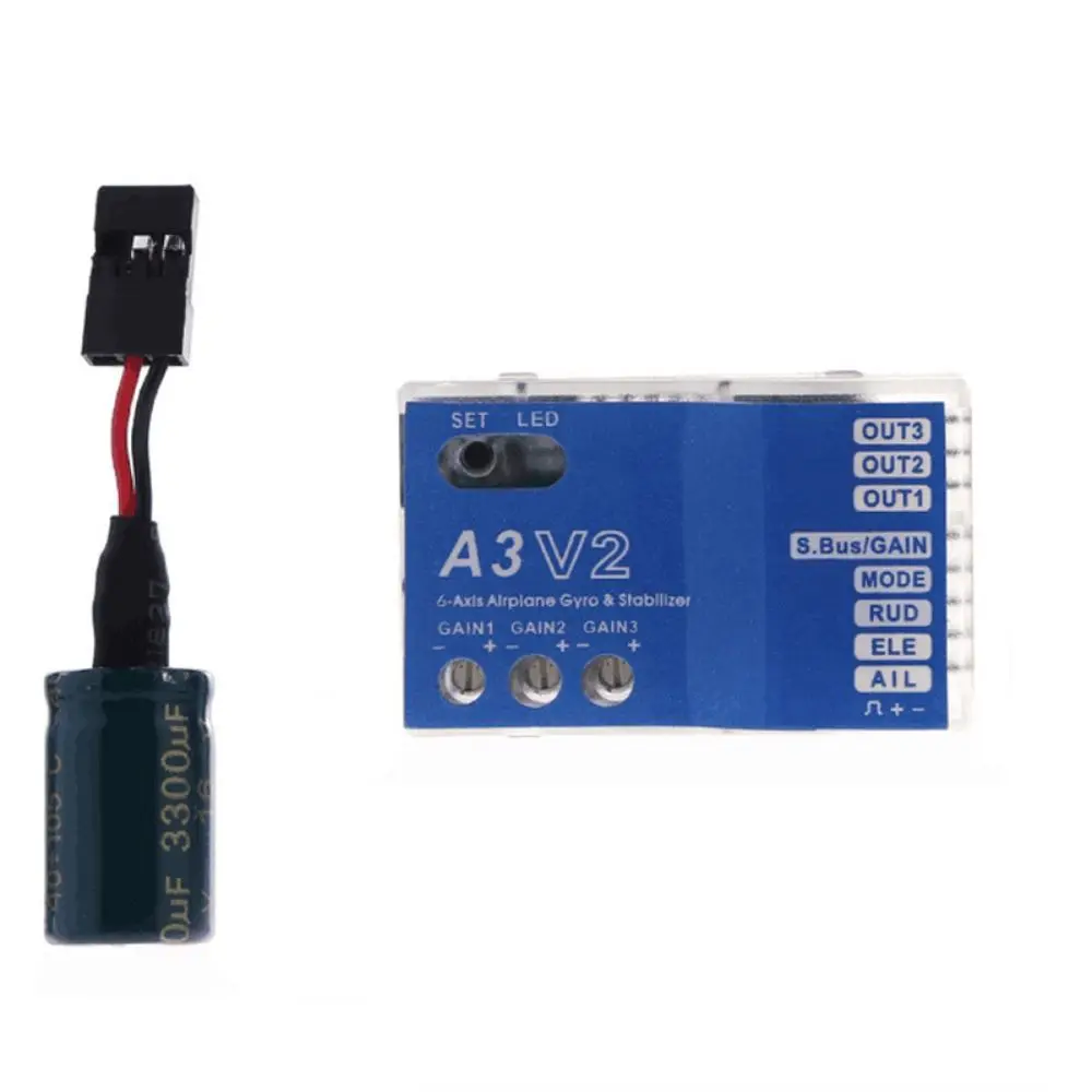 43x27mm Remote Controlled Aircraft ABS PC 5-7.4 V Fixed Wing Helicopter Flight Controller Stabilizer
43x27mm Remote Controlled Aircraft ABS PC 5-7.4 V Fixed Wing Helicopter Flight Controller Stabilizer